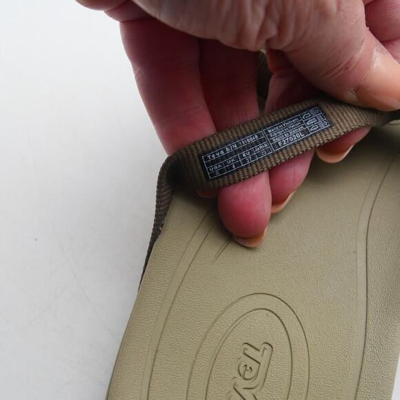 NEW Teva Women's 6 Ascona Flip Flops Sandals Chocolate Chip Brown Hiking - Picture 7 of 10